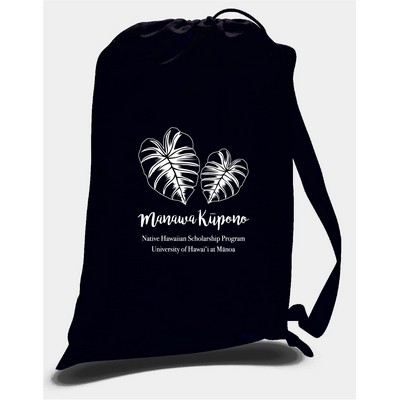 Large 12 Oz. Canvas Drawstring Laundry Bag (22"x33")