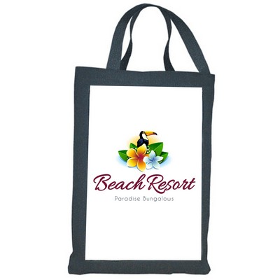 Tall Tote Bag w/Patch Pocket