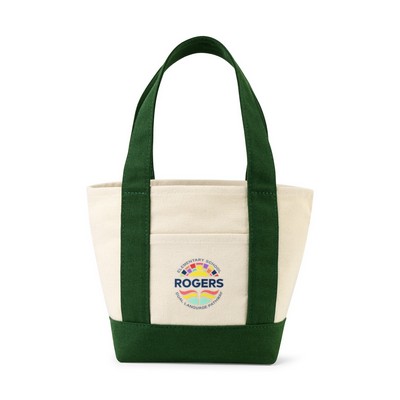 Petite Canvas Tote - Green