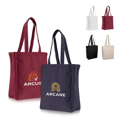 Durable Cotton Canvas Book Tote