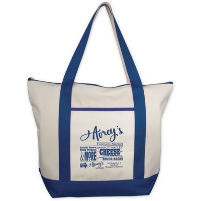 Classic Zippered Tote