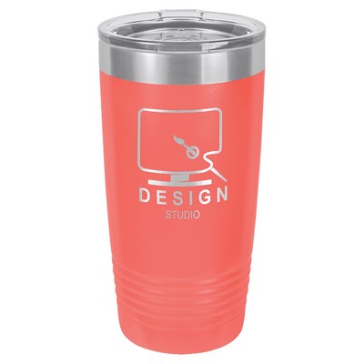 20 oz Stainless Steel Tumbler w/lid