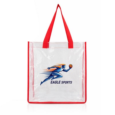 Clear Stadium Tote Bag