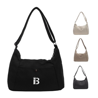 Canvas Hobo Crossbody Shoulder Tote Bag