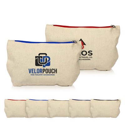 Heavyweight 12 oz. Cotton Canvas Travel Pouch