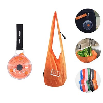 Roll-Up Grocery Tote Keychain