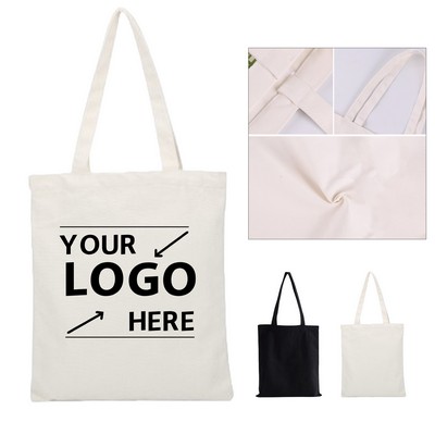 14 Oz.Cotton Canvas Tote Bag, Reusable(16"× 14")