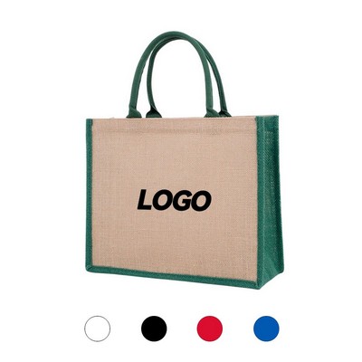 Sustainable Fresno Jute Tote Bags