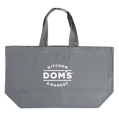 Custom Grande Canvas Tote ( 27"W X 16"H X 8" )