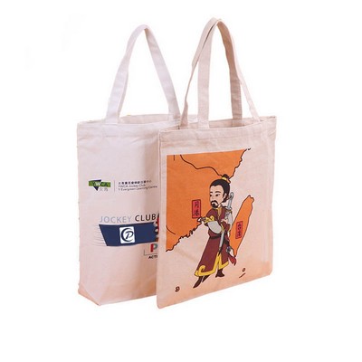 Custom Full Color Imprint 10OZ Canvas Tote Bag