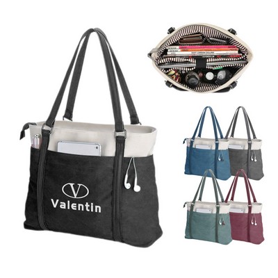 Canvas 15.6" Handbag Purse