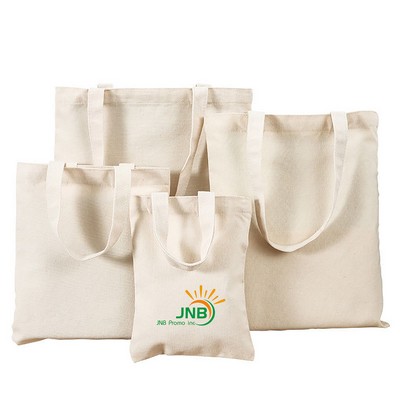 Durable Canvas Tote Bag Zipper Shopping Travel Work Use