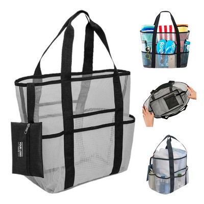 Mesh Beach Tote Bag