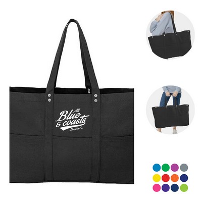 Daily Traveling Canvas Tote Bag
