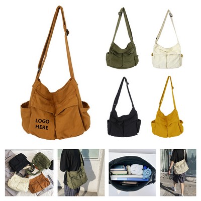 Canvas Crossbody Organizer Bags