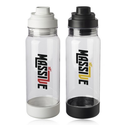Yutan 40 oz. Wide Mouth Plastic Water Bottle